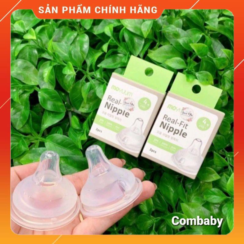 Núm ti thay thế bình Moyuum Hàn Quốc đủ size 1 - 4