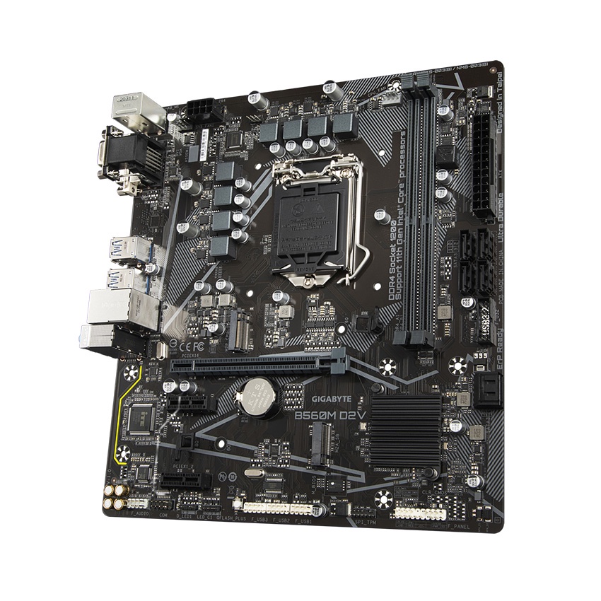 Mainboard Gigabyte B560M-D2V, sử dụng chipset B560 mới nhất