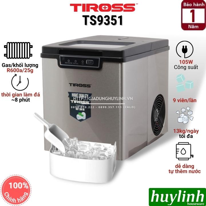 Máy làm đá viên gia đình Tiross TS9351