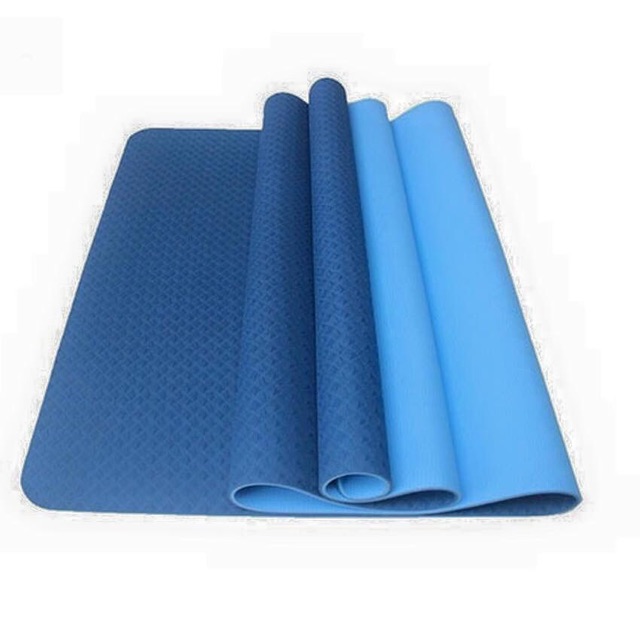 Thảm Tập Yoga Tpe 2 Lớp Cao Cấp Ko Mùi dày 6mm - LYLYSPORTS