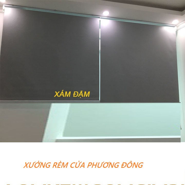 [ HÀNG CAO CẤP ] Rèm cuốn-Rèm cuốn văn phòng chống nắng  100%