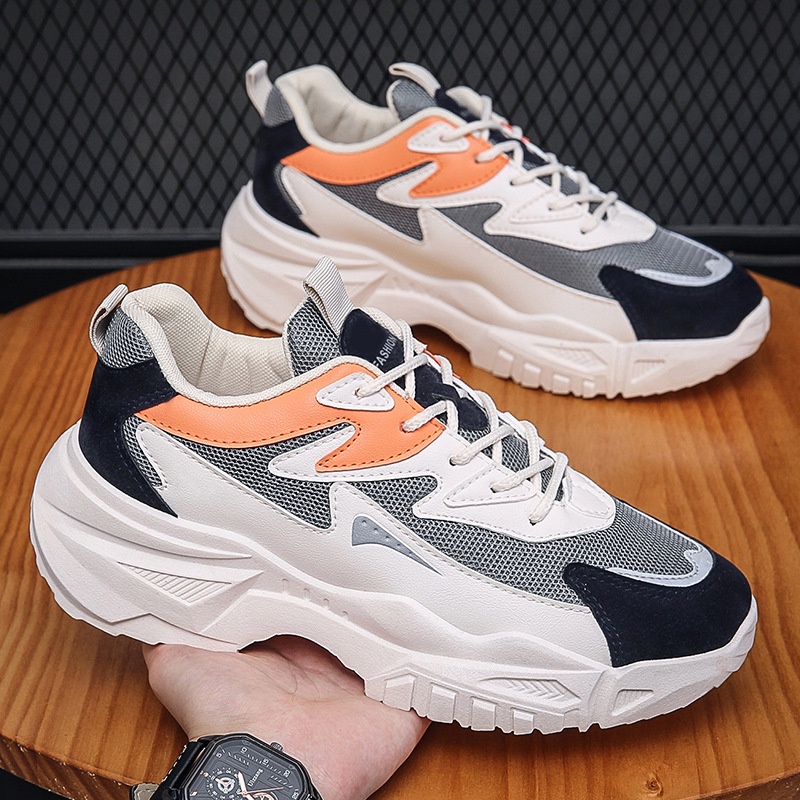 Giày nam BB08 giày thể thao nam màu sắc trẻ trung chất vải thoáng khí size