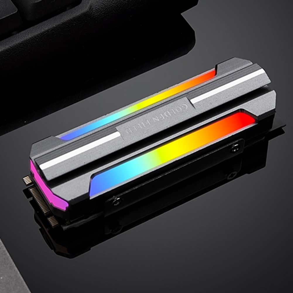 Bộ Tản Nhiệt Bằng Nhôm ARGB Dành Cho Ổ Đĩa Cứng M.2 2280 SSD | BigBuy360 - bigbuy360.vn