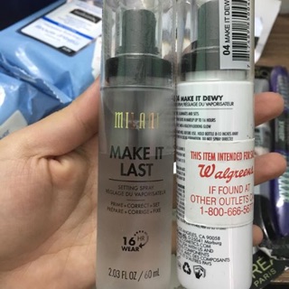 Xịt giữ nền Milani Make It Last