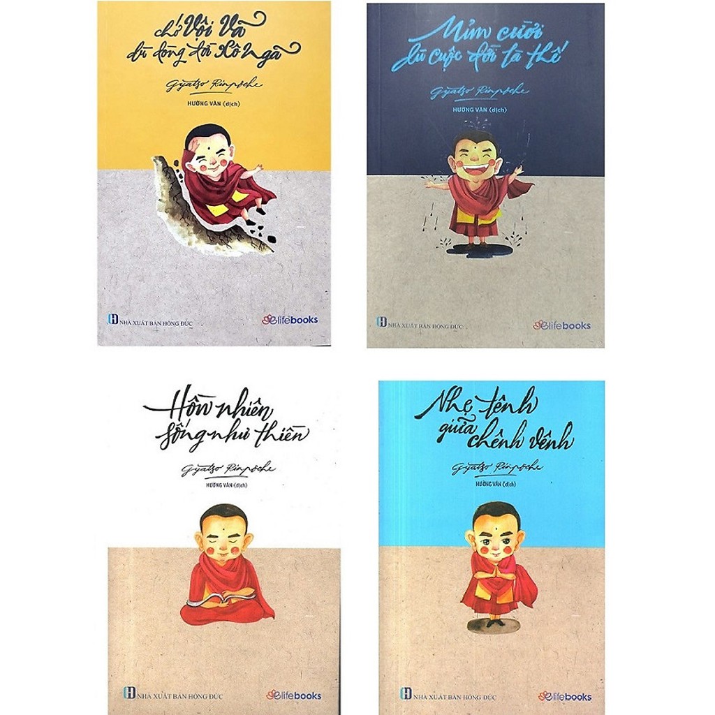 Sách - Combo Phật giáo ứng dụng của tác giả Gyatso Rinpoche