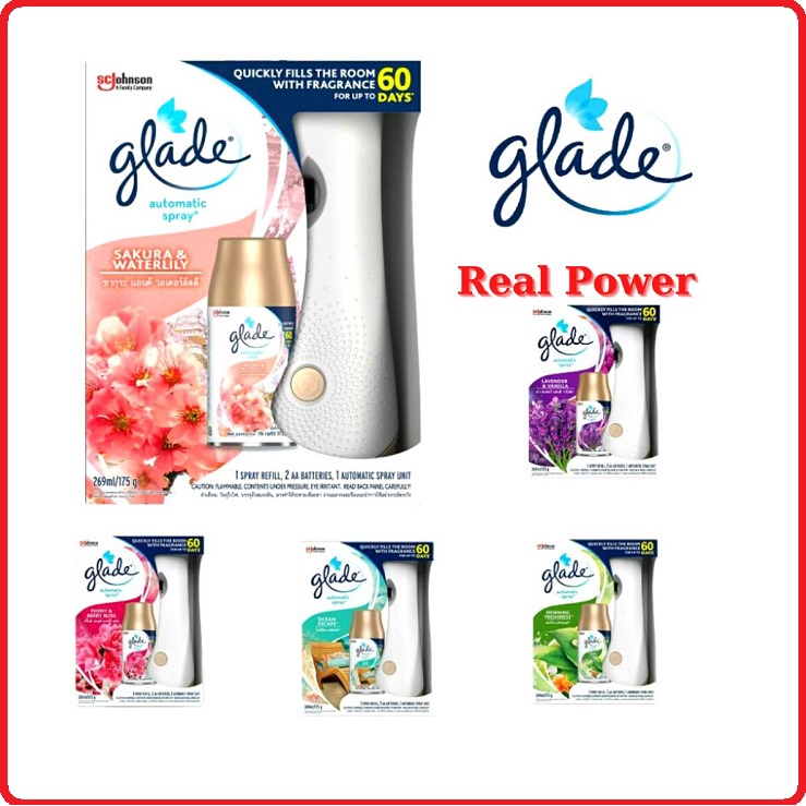 Máy Xịt Thơm Phòng Tự Động GLADE 269ml