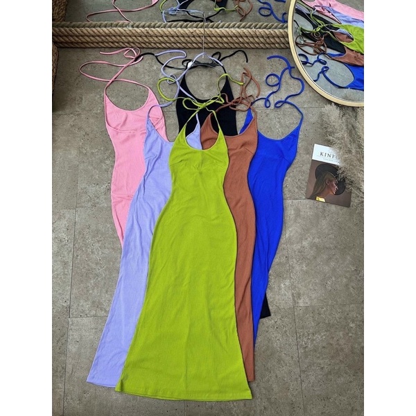 Đầm yếm dài len tăm,siêu phẩm nhé