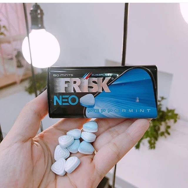 Kẹo ngậm bạc hà Frisk Neo Peppermint 50 viên