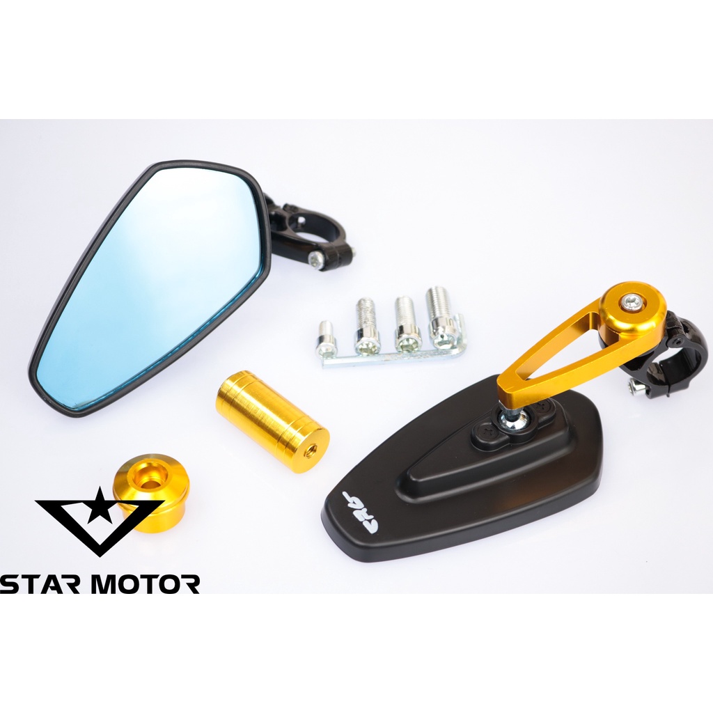 Gương - kiếng gù chân gương CRG V1 nhôm CNC lắp chân gương các dòng xe