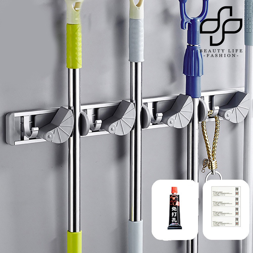 Móc Treo Cây Lau Nhà Gắn Tường Tiện Lợi