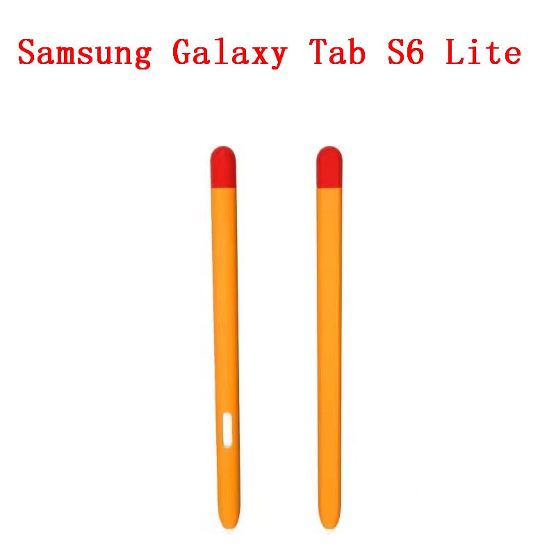 Ốp lưng silicon mềm bảo vệ bút cảm ứng màu tương phản phong cách sang trọng cho samsung galaxy tab s9 s8 s6 lite / s7
