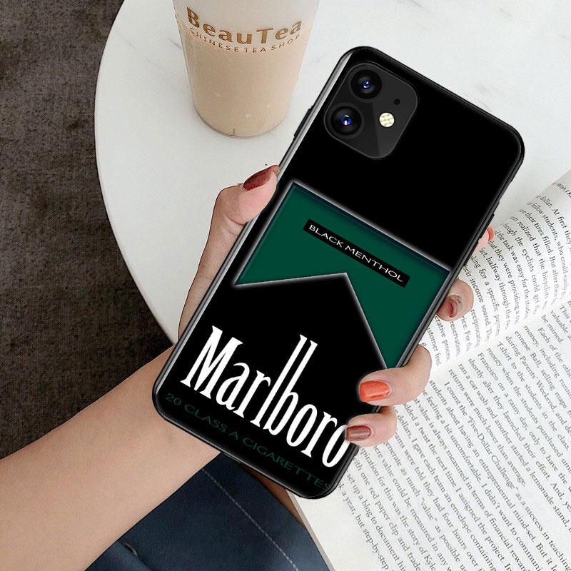 Ốp Điện Thoại Mềm Hình Marlboro Cho Iphone 11 Pro Max 12 Pro Max 12 Mini Xs Max Se 2020