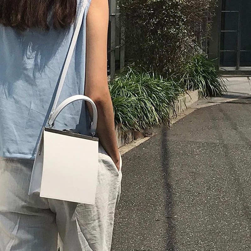 Túi Đeo Vai Hình Vuông Cỡ Nhỏ Phong Cách Hàn Quốc Thời Trang Cho Nữ