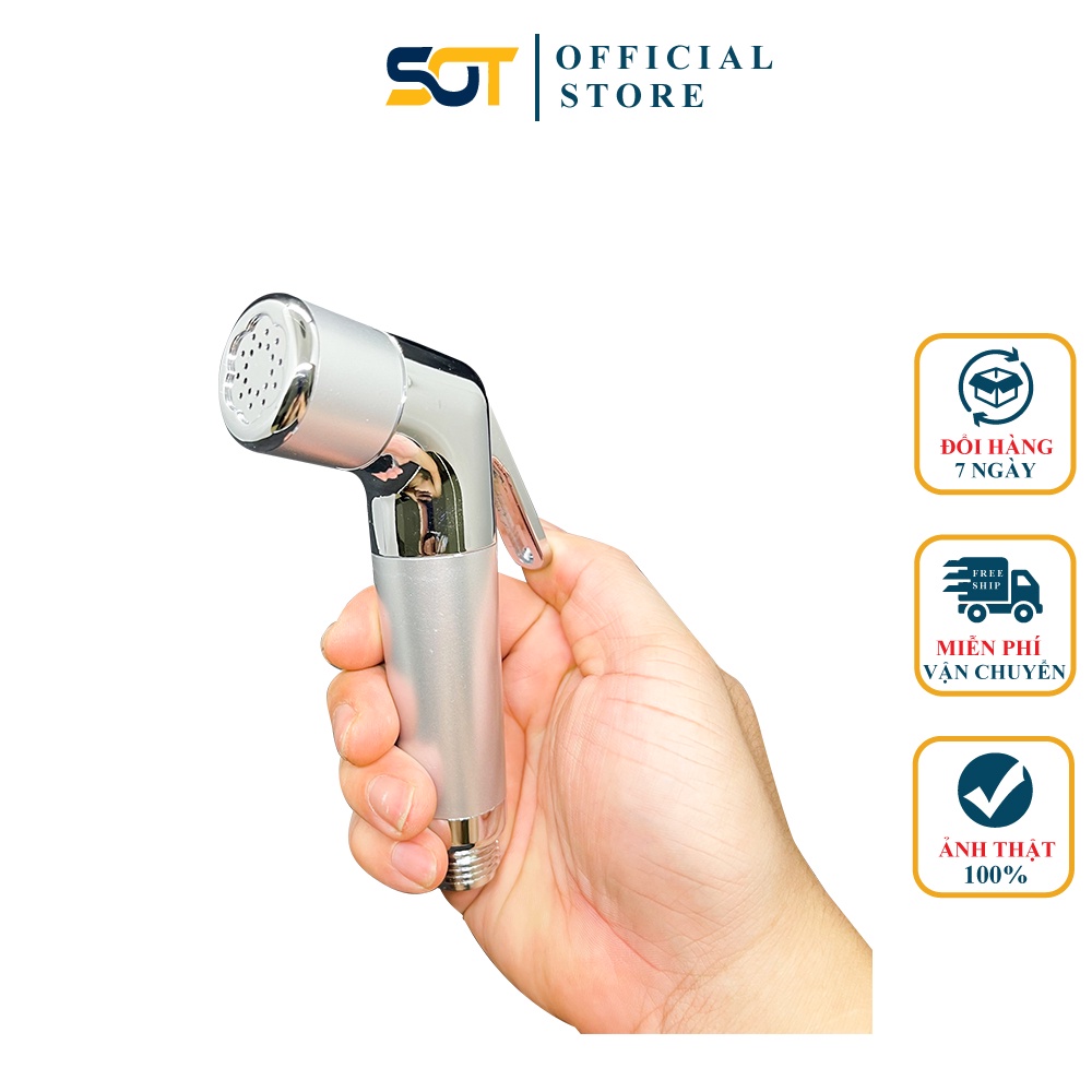 Đầu xịt nhà tắm, Vòi xịt vệ sinh, vòi xịt TĂNG ÁP tay âm ST-XVS04