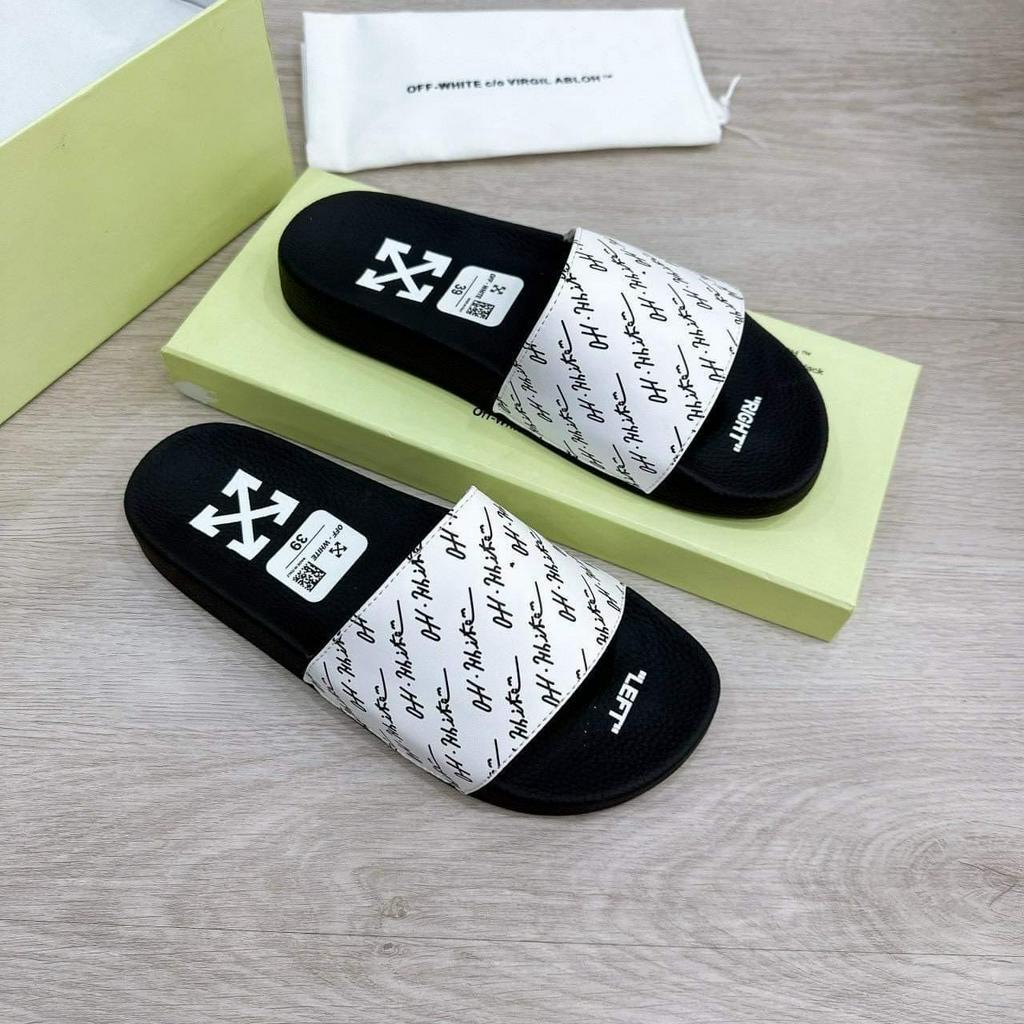 Dép nam quai ngang Off White Cao Cấp mẫu 2023 mới mới