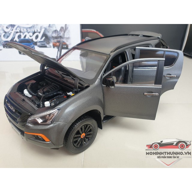 Xe mô hình Isuzu MU-X, tỉ lệ 1:18