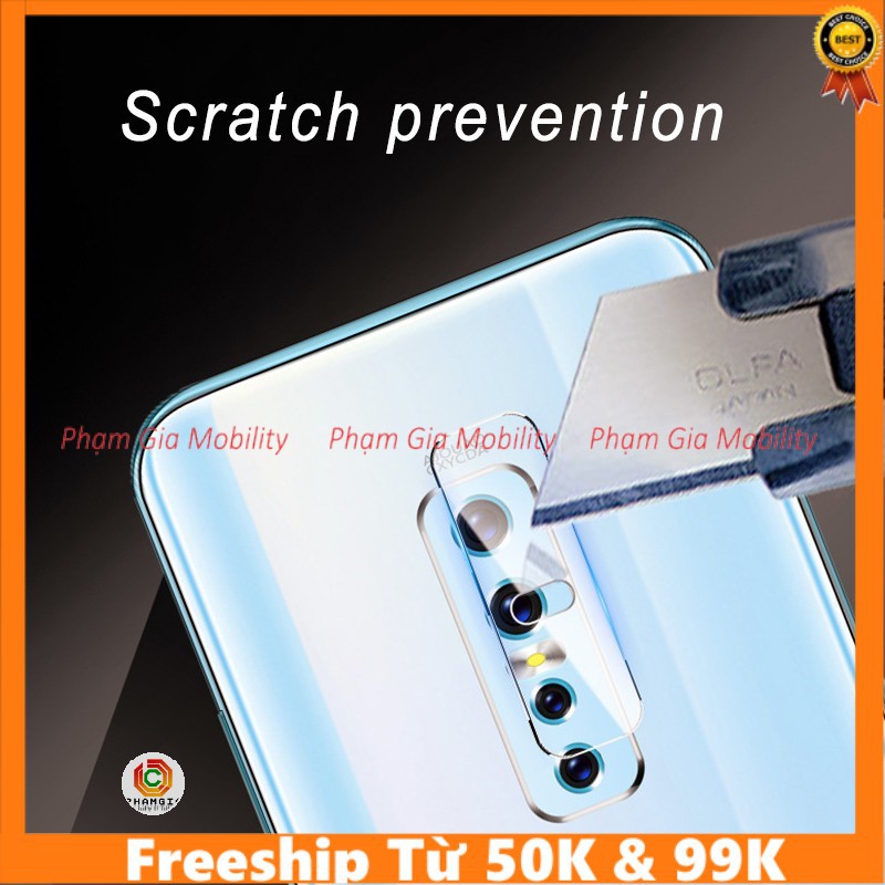 (có video) Cường lực camera VIVO V17 Pro siêu bền, trong suốt