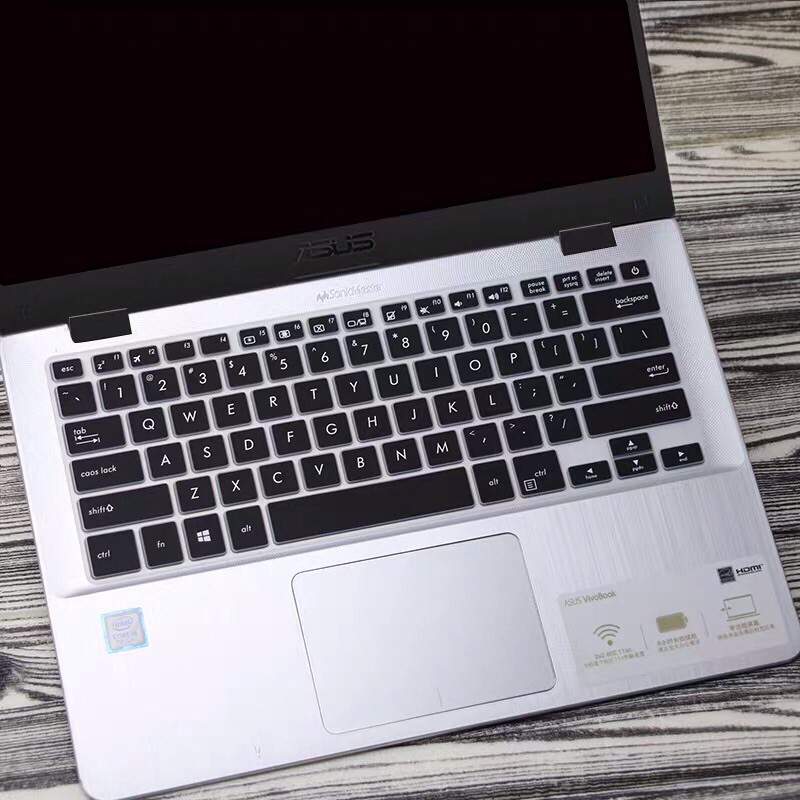 Tấm phủ bảo vệ  bàn phím Laptop Asus S4000/41000/4200, R421, E406,......