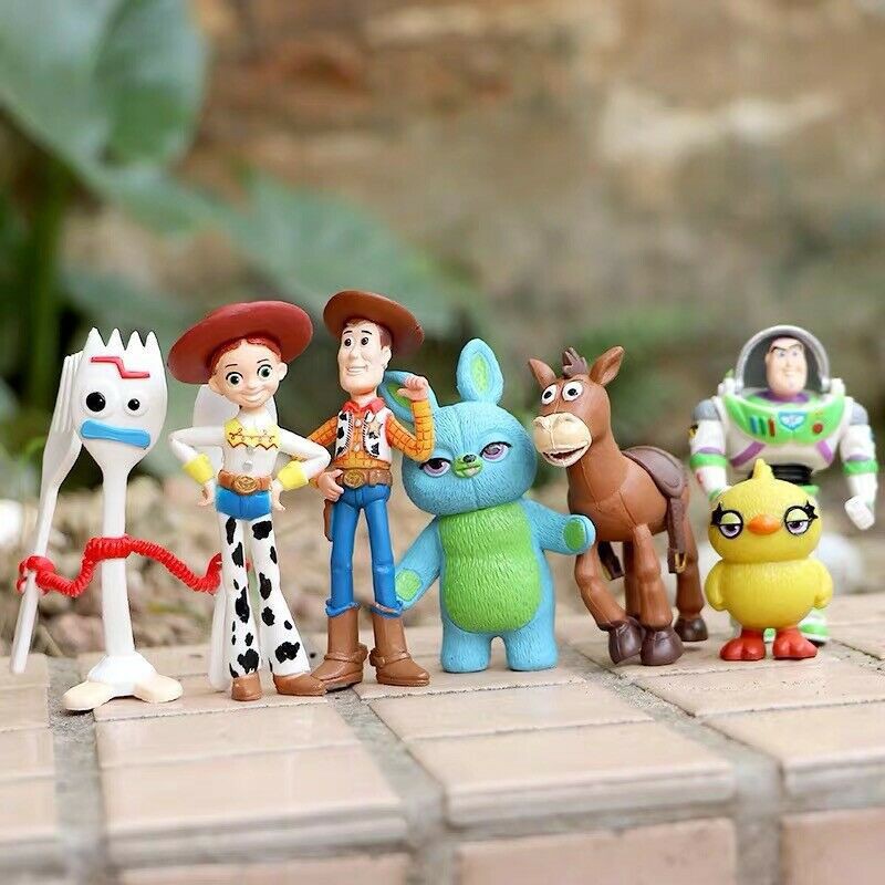 Bộ 7 Mô Hình Nhân Vật Phim Hoạt Hình Toy Story 4 Woody
