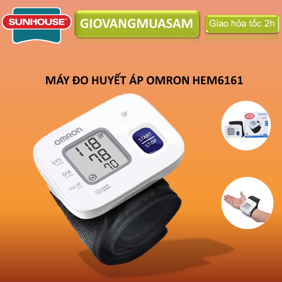 Máy đo huyết áp Omron HEM 6161