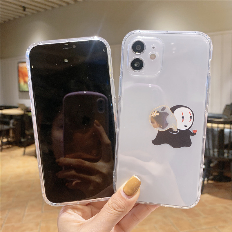 Ốp Điện Thoại In Hình Vô Diện Miyazaki Cho Iphone 12 I11 Pro Max Se2 Xr | BigBuy360 - bigbuy360.vn