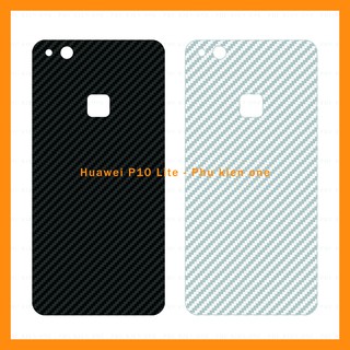 Decal dán lưng huawei p8 max/ p9/ p9 plus/ p10/ p10 lite/ p10 plus/ p10 price/ p20/ p20 pro/ p30 lite vân carbon 3d