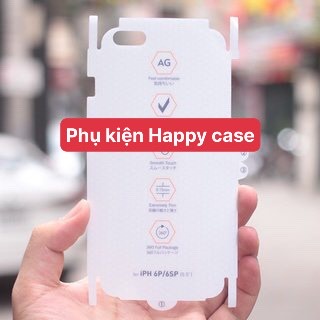 Dán PPF nhám chống vân tay mặt sau dành cho 7/8/ 7plus/ 8plus/x/ xr/ xsmax/11/11pro/11promax/ 12/12promax