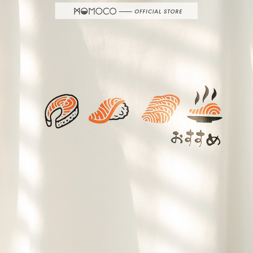 Áo Thun 100% Cotton MOMOCO In Slogan Cá Tính Độc Đáo Chất Liệu Thoáng Mát Freesize  M1608
