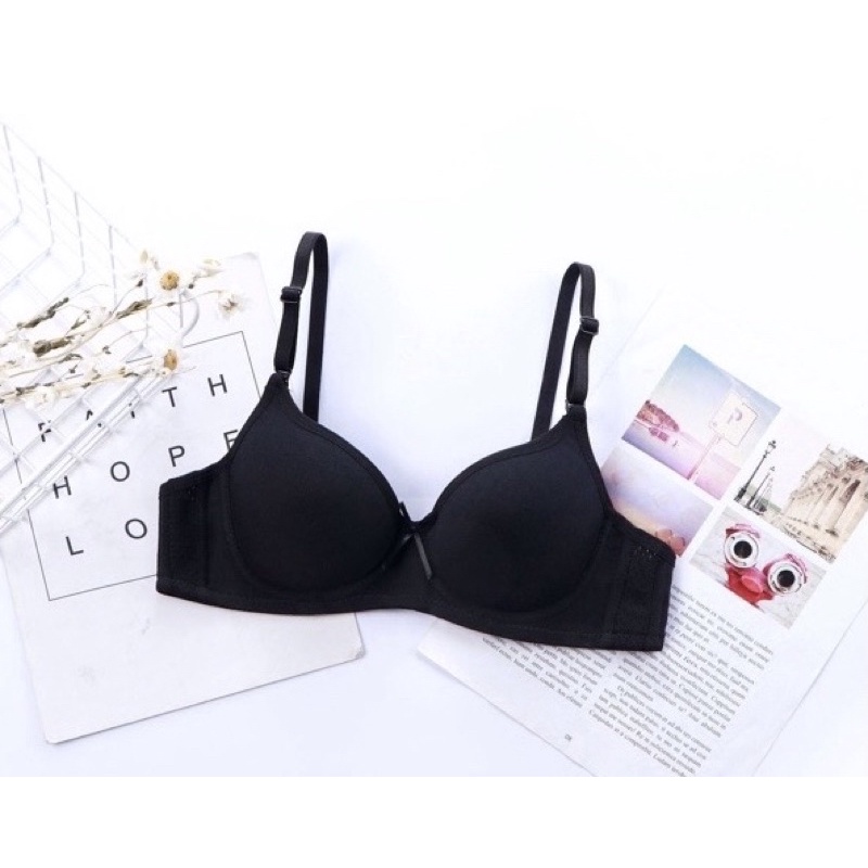 Áo Lót Ngực Cotton Đệm Mỏng Có Gọng Nâng Ngực 613