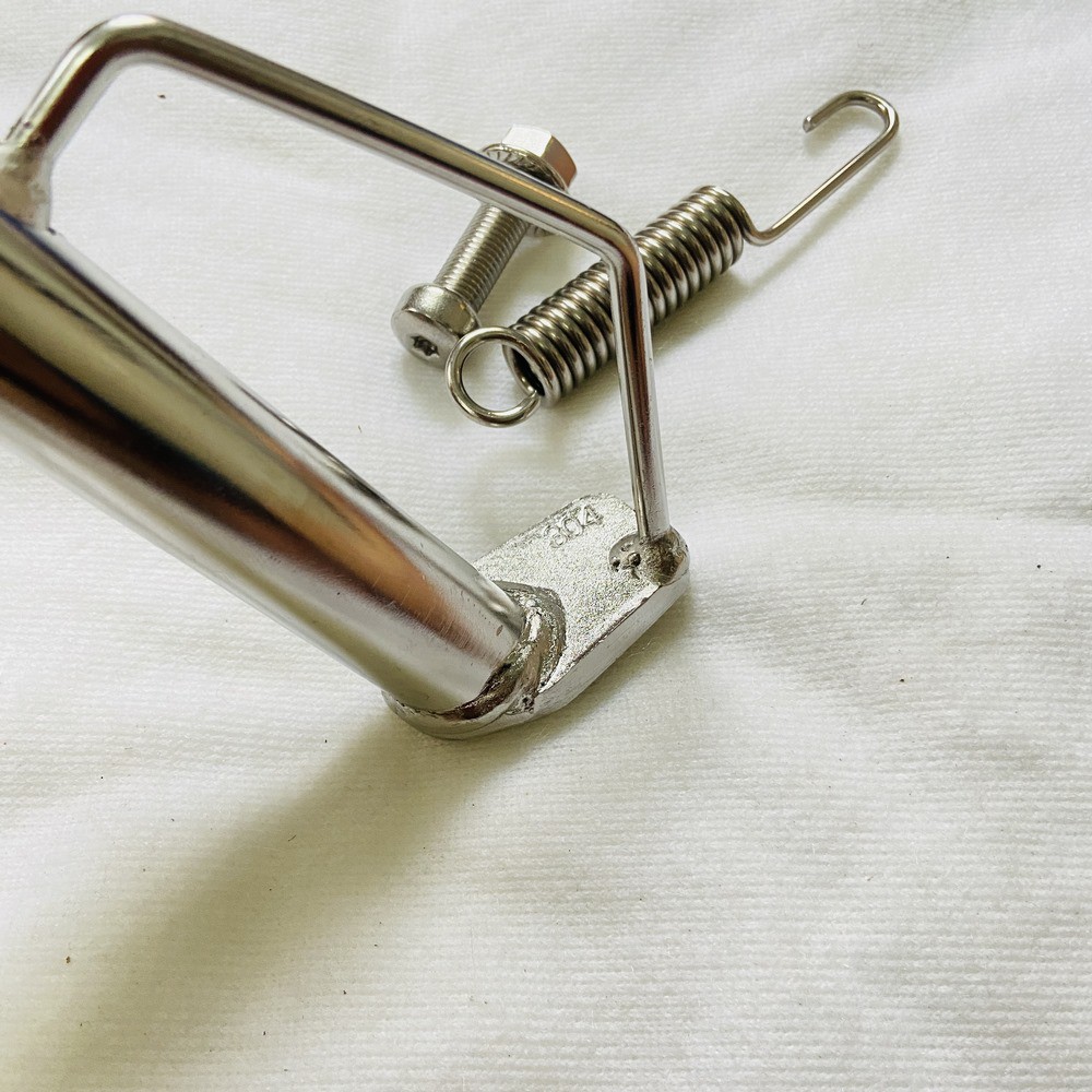 ( ĐẶC BIỆT ) Chân chống NGHIÊNG inox 304 sử dụng cho AIRBLADE 110 - 125- 150 chống rỉ sét