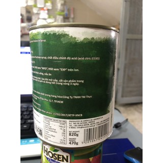 Đào lon Hy lạp 820g