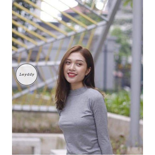 Áo Thun Giữ Nhiệt Nữ Lót Bông Chống Lạnh Leyddy.