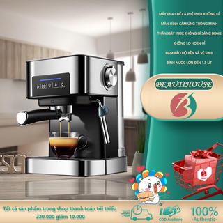 Máy làm cà phê tại nhà có thể đánh sữa, bảng điều khiển cảm ứng thông minh làm cà phê đa năng BE137