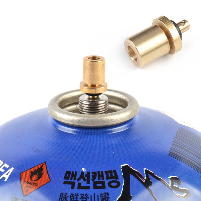 Van bơm ga, đầu nạp gas cho bình ga dã ngoại.
