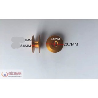 Suốt nhôm vàng máy 1 kim công nghiệp