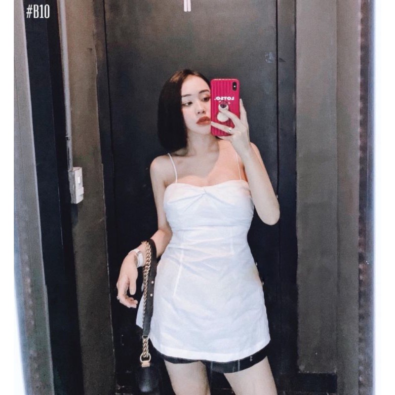 áo 2 dây xoắn ngực xẻ lai | BigBuy360 - bigbuy360.vn