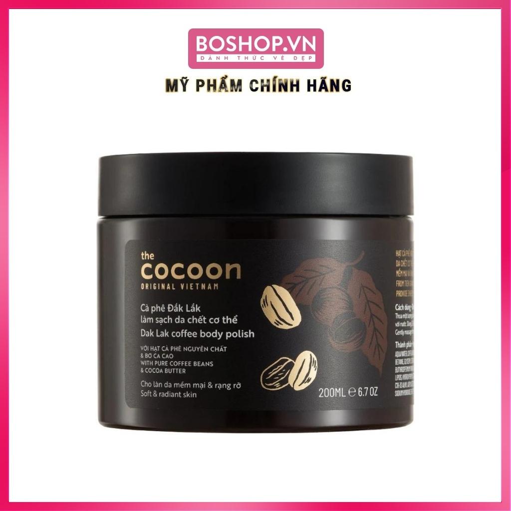 Tẩy Da Chết Toàn Thân Cà Phê Cocoon Đắk Lắk 200ml