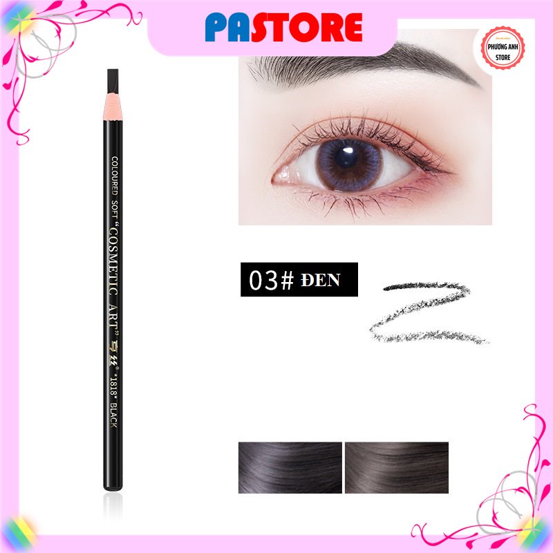 Chì xé kẻ lông mày COLOURED SOFT COMESTIC ART [ HÀNG MỚI VỀ ] chống thấm nước, chì kẻ mày không trôi PASTORE.