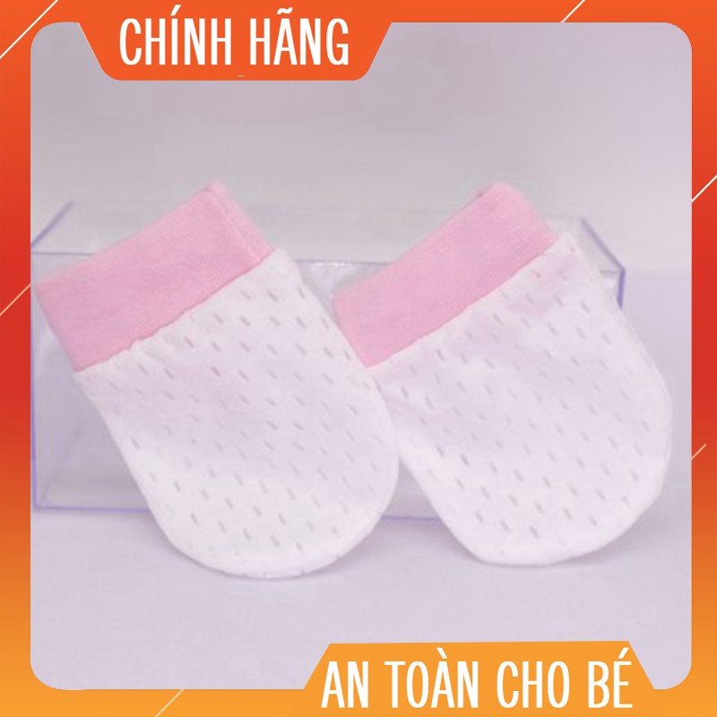 Sét Bao Tay, Bao Chân Cao Cấp Cho Bé Sơ Sinh Len Lưới.