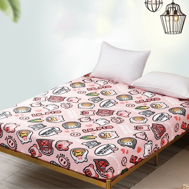 Ga trải giường chống thấm cotton 2 lớp loại tốt siêu mềm, siêu đẹp 1 món