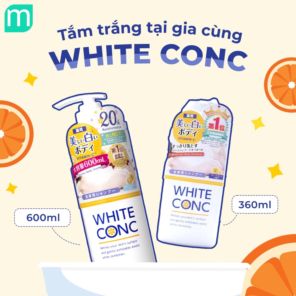 Sữa Tắm White Conc 600ml