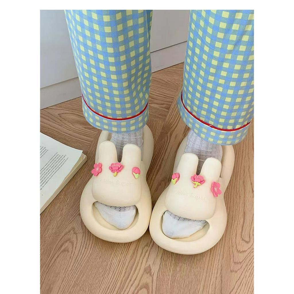 Dép Đi Trong Nhà Chống Trượt Hình Thỏ Dễ Thương Thời Trang Mùa Hè 2023 Cho Bạn Gái