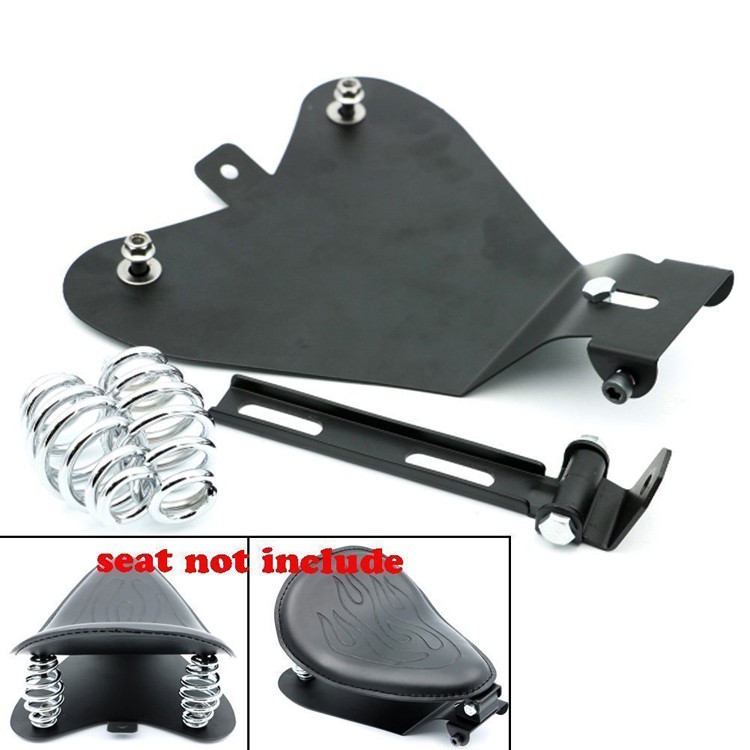 Bộ Đệm Yên Kèm Giá Đỡ Và Lò Xo Cho Xe Mô Tô Harley Sportster XL 883 Bobber Chopper