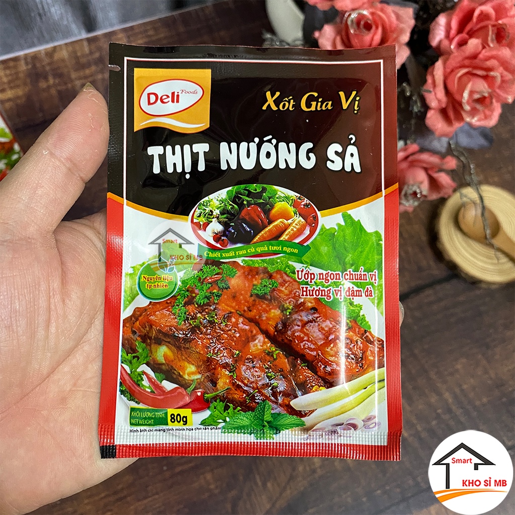 Sốt gia vị ướp thịt nướng xả deli  kho sỉ mb