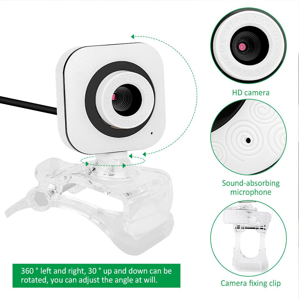 Webcam hỗ trợ máy tính, điện thoại 1080 Full HD