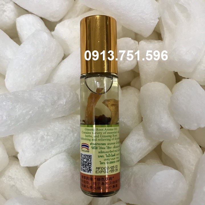 Dầu Lăn Thảo Dược Green Herb 8ml Thái Lan