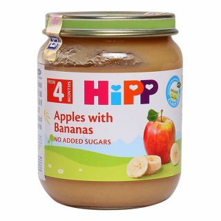 Lọ dinh dưỡng hipp chuối, táo - 125g