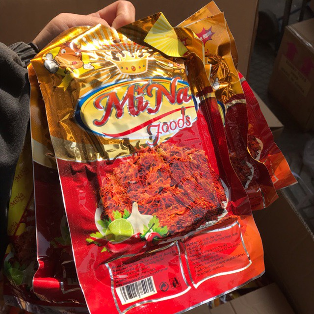 Bò Khô, Thịt Bò Khô Sợi Mina Siêu Ngon Gói 50gr | BigBuy360 - bigbuy360.vn