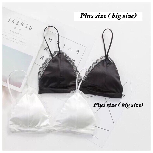 🔥Bra Phi bóng viền Ren (freesize) 34-36