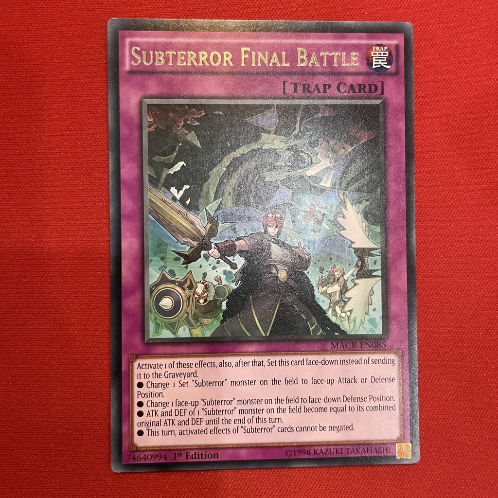 [EN][Thẻ Bài Yugioh Chính Hãng] Subterror Final Battle